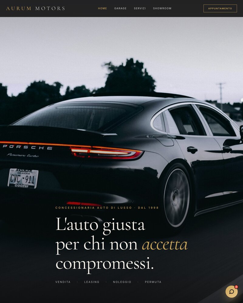 Aurum Motors — Auto di lusso